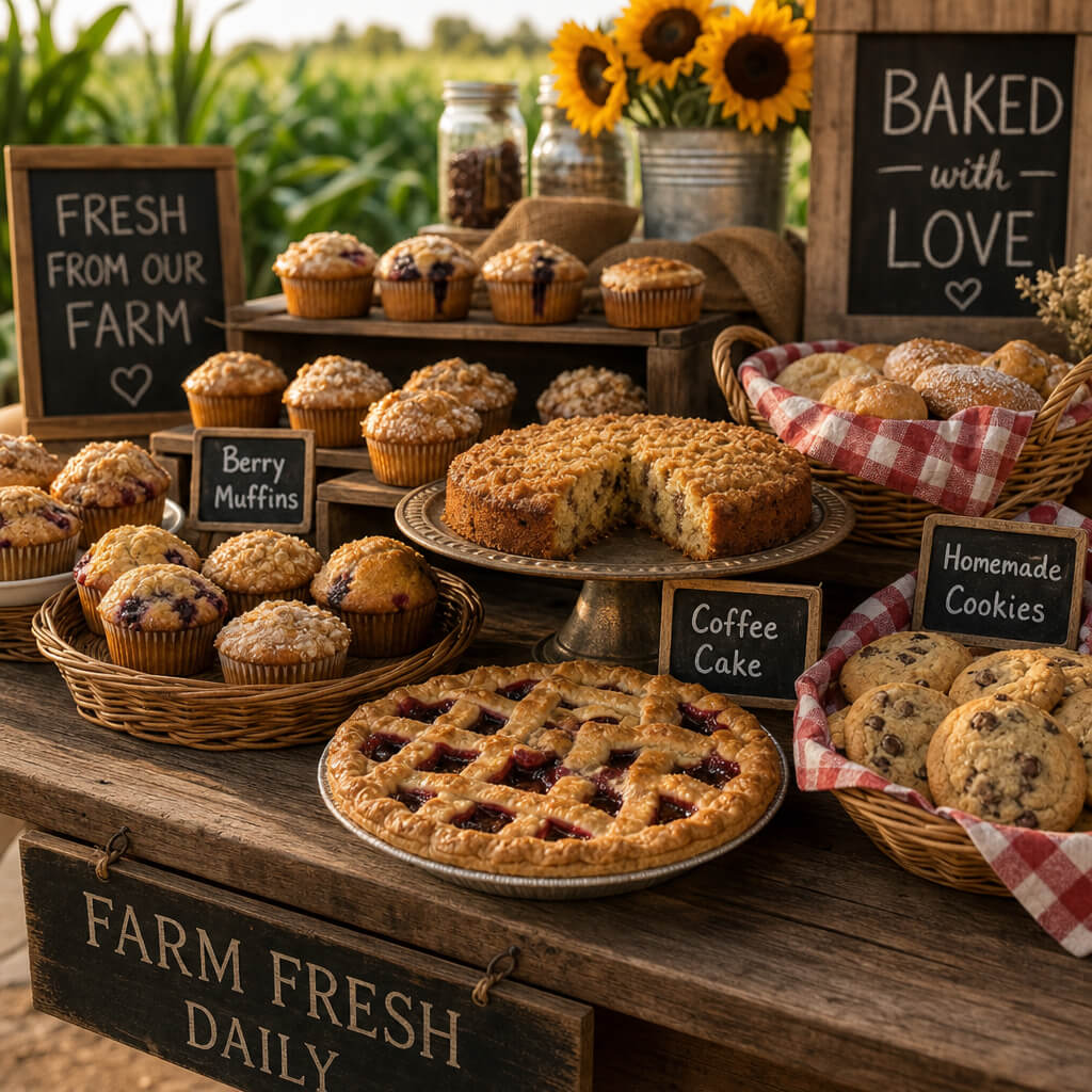 Fresh farm produce in Salem Missouri Images